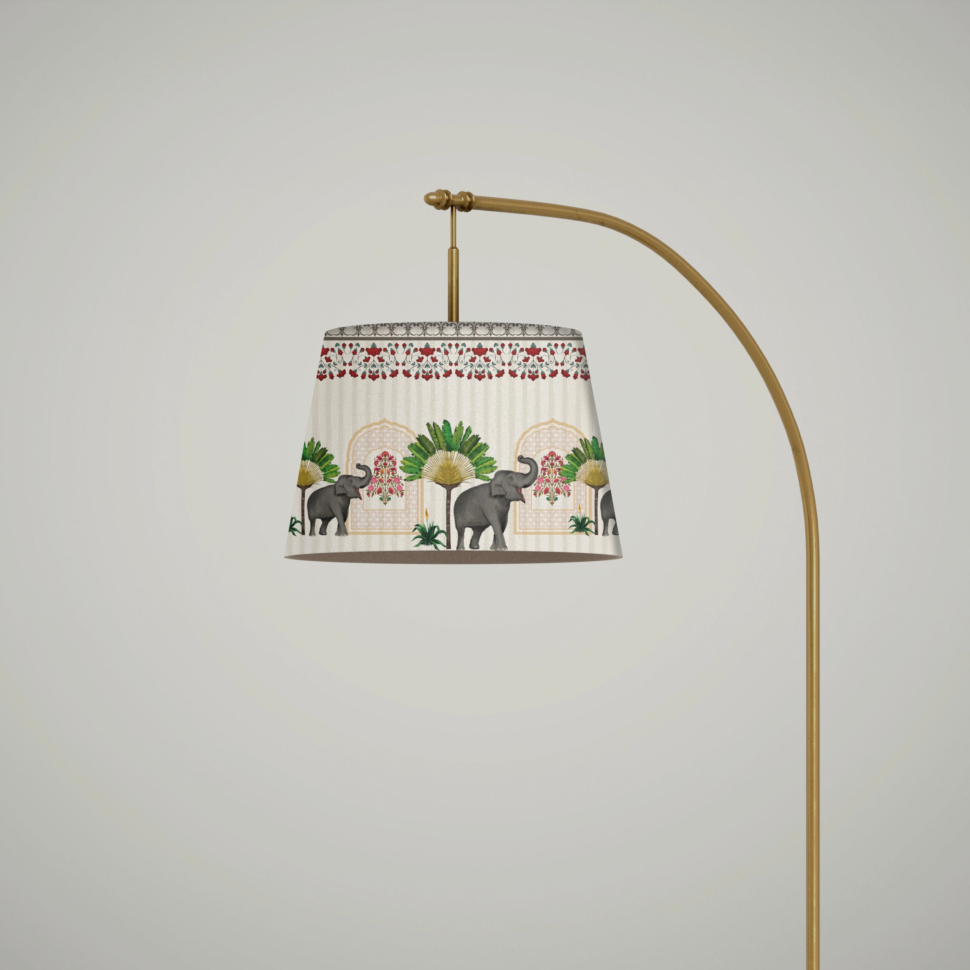 Embroidered Lamp Shade