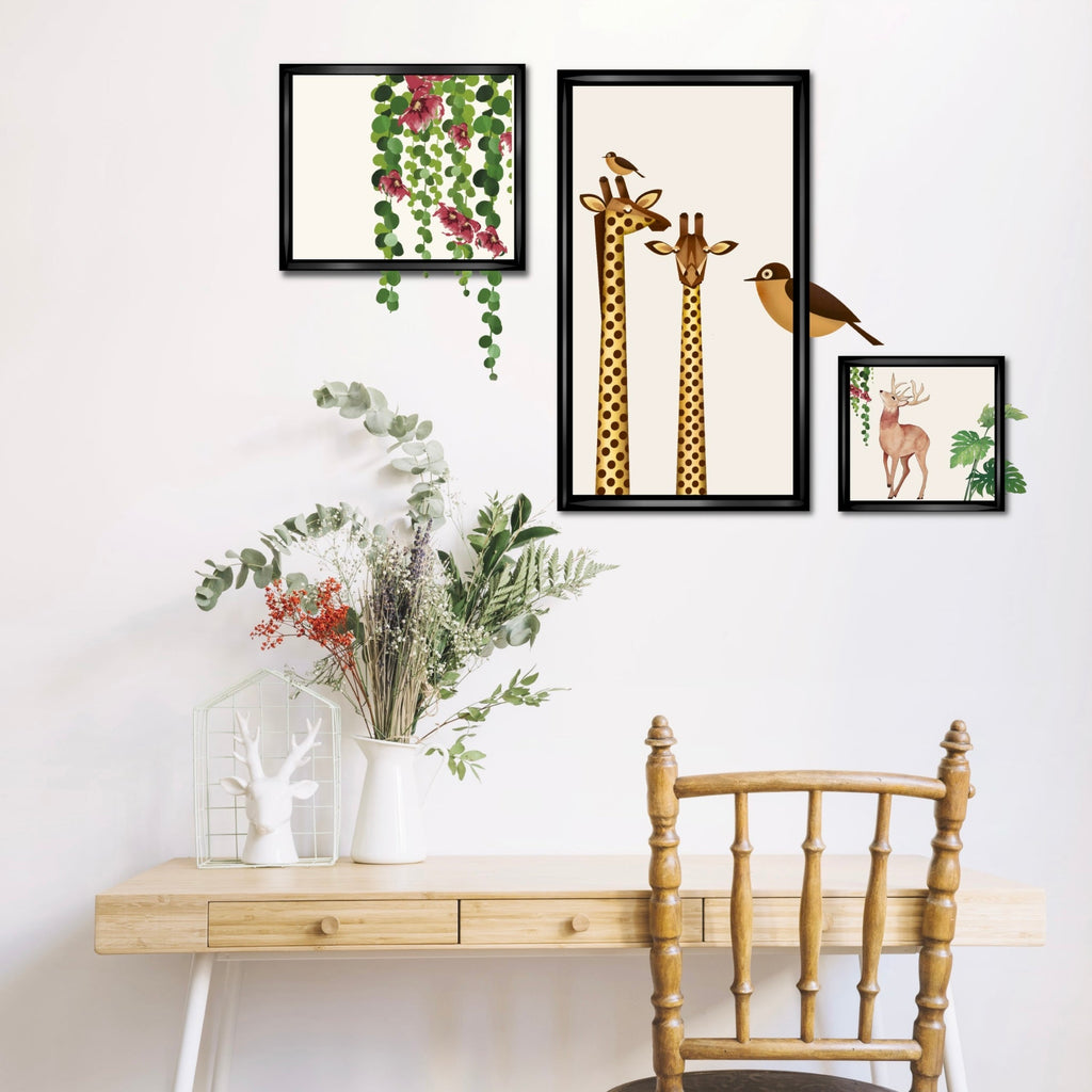 A Giraffe's Gaze Art Set