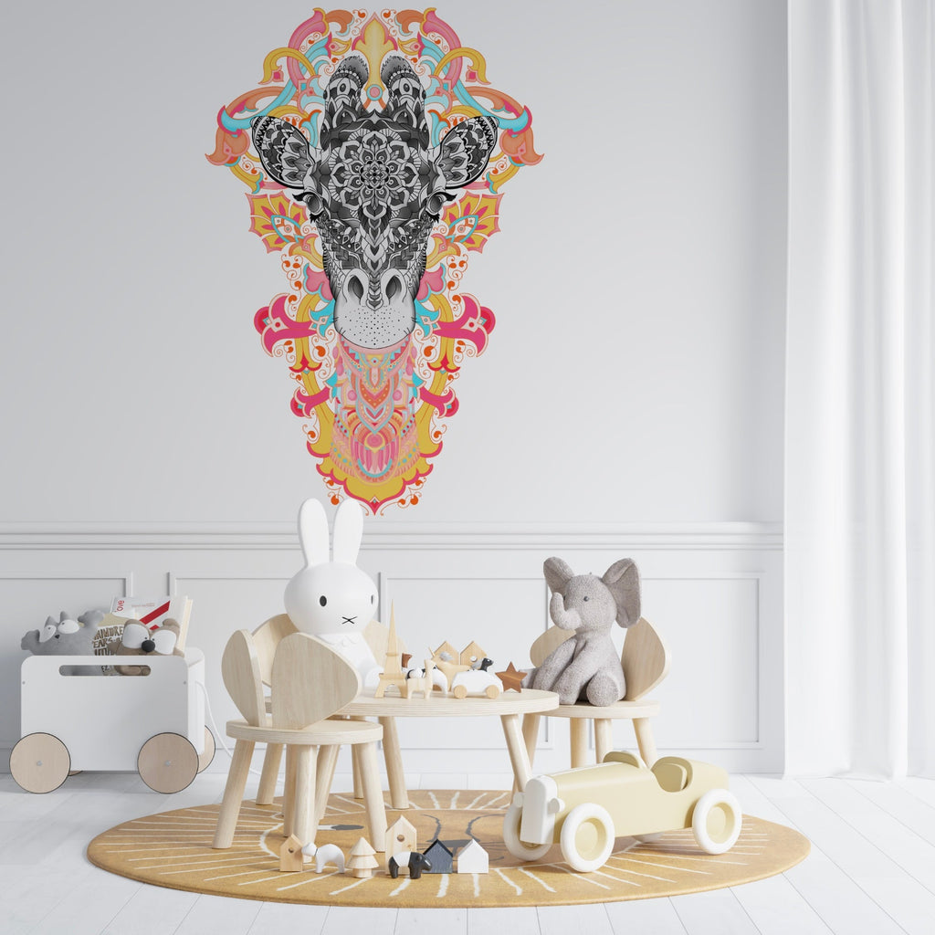 Giraffe Mandal Decal
