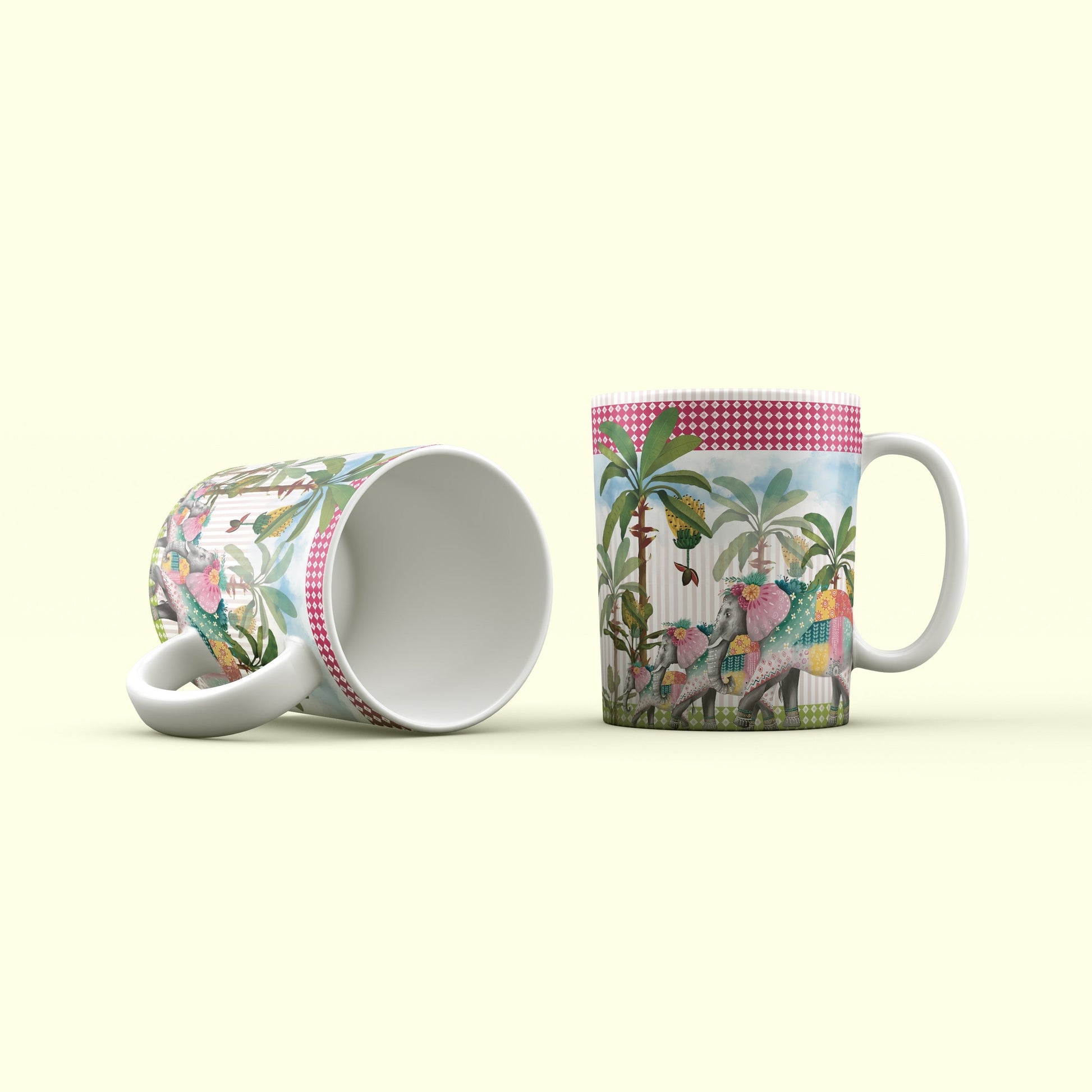 Aairathan Shabdkosh – Set of 2 Kalamkari Mugs