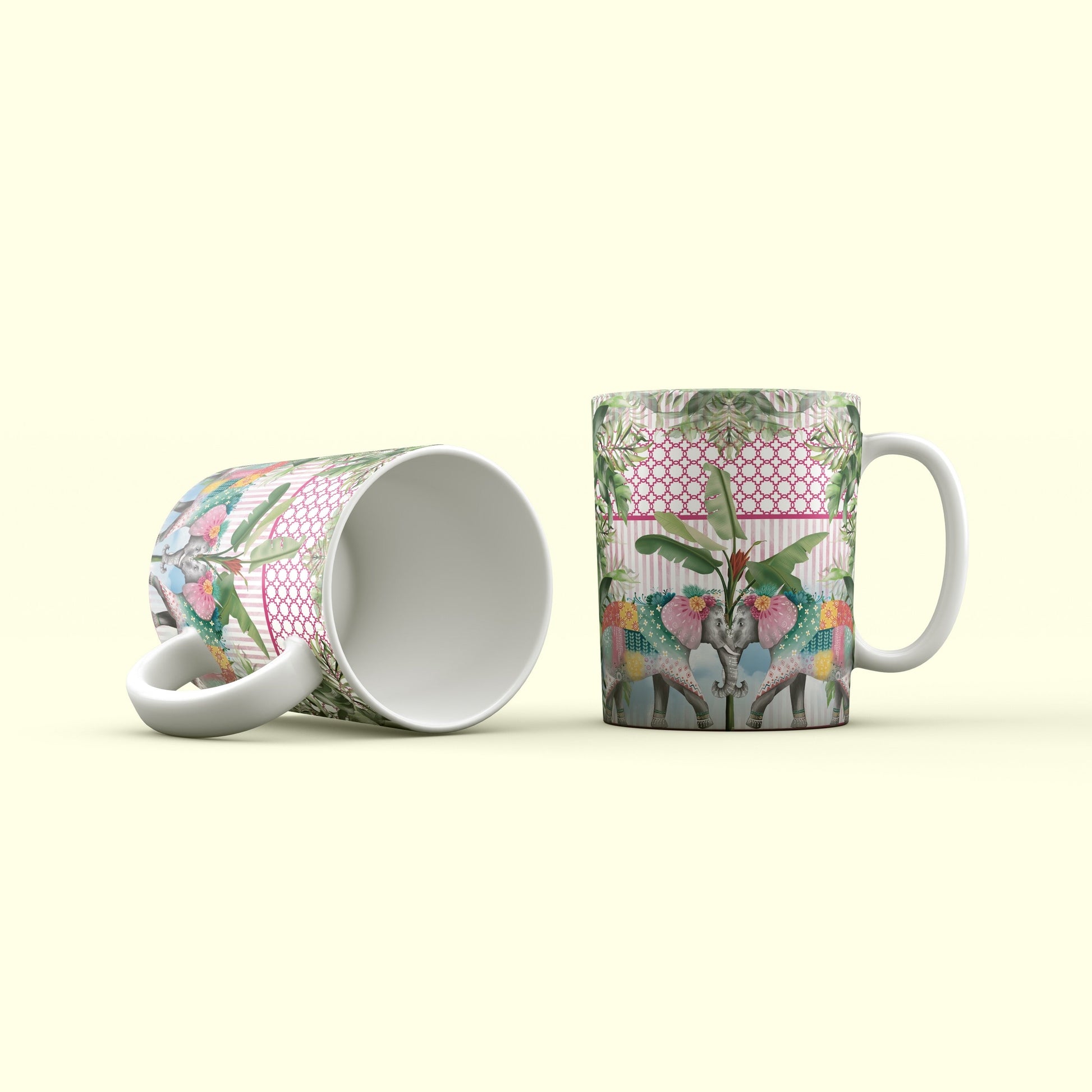 Aikyam – Set of 2 Kalamkari Mugs