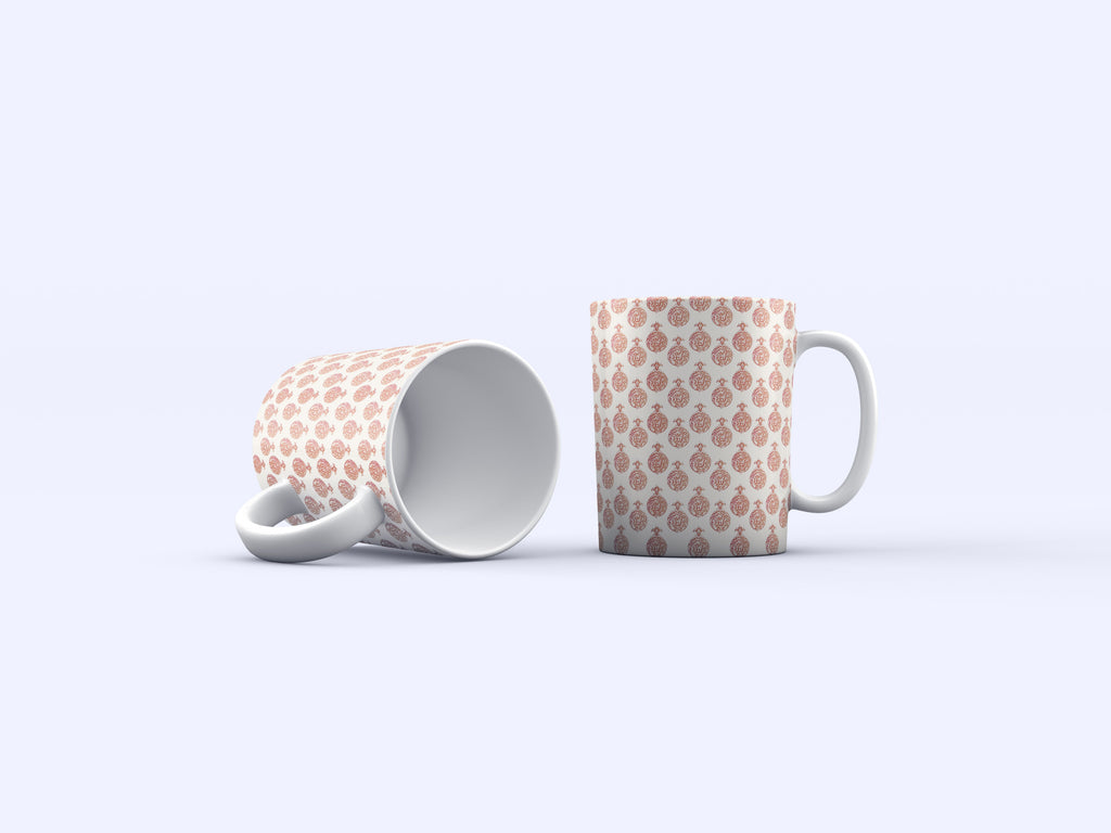 Union Of Venus – Set of 2 Kalamkari Mugs