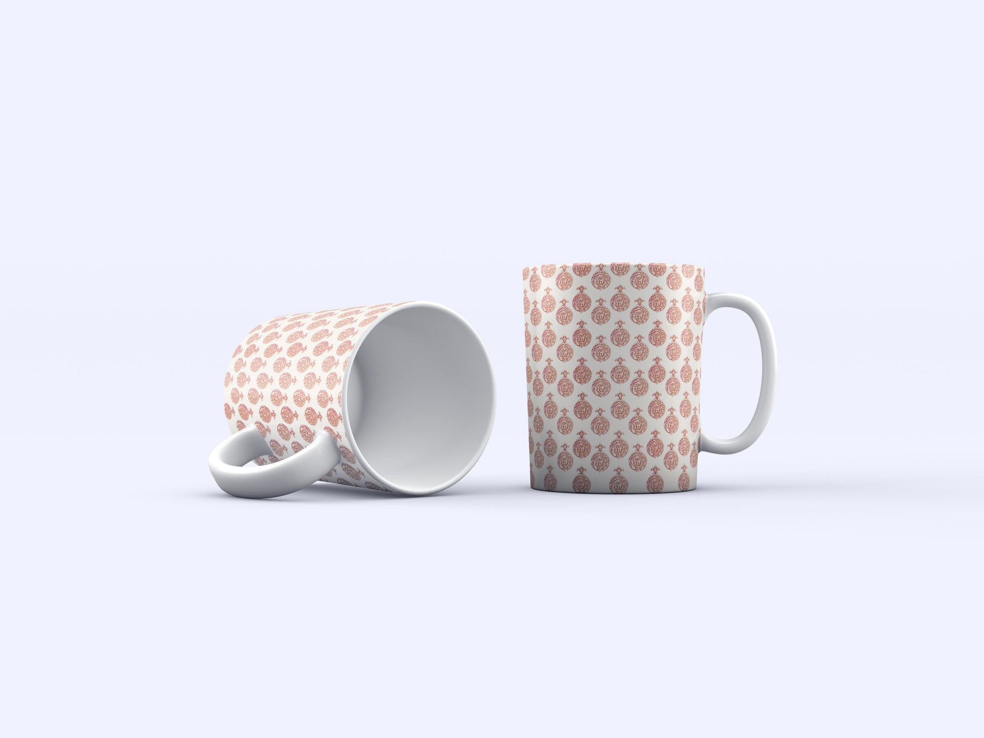 Union Of Venus – Set of 2 Kalamkari Mugs