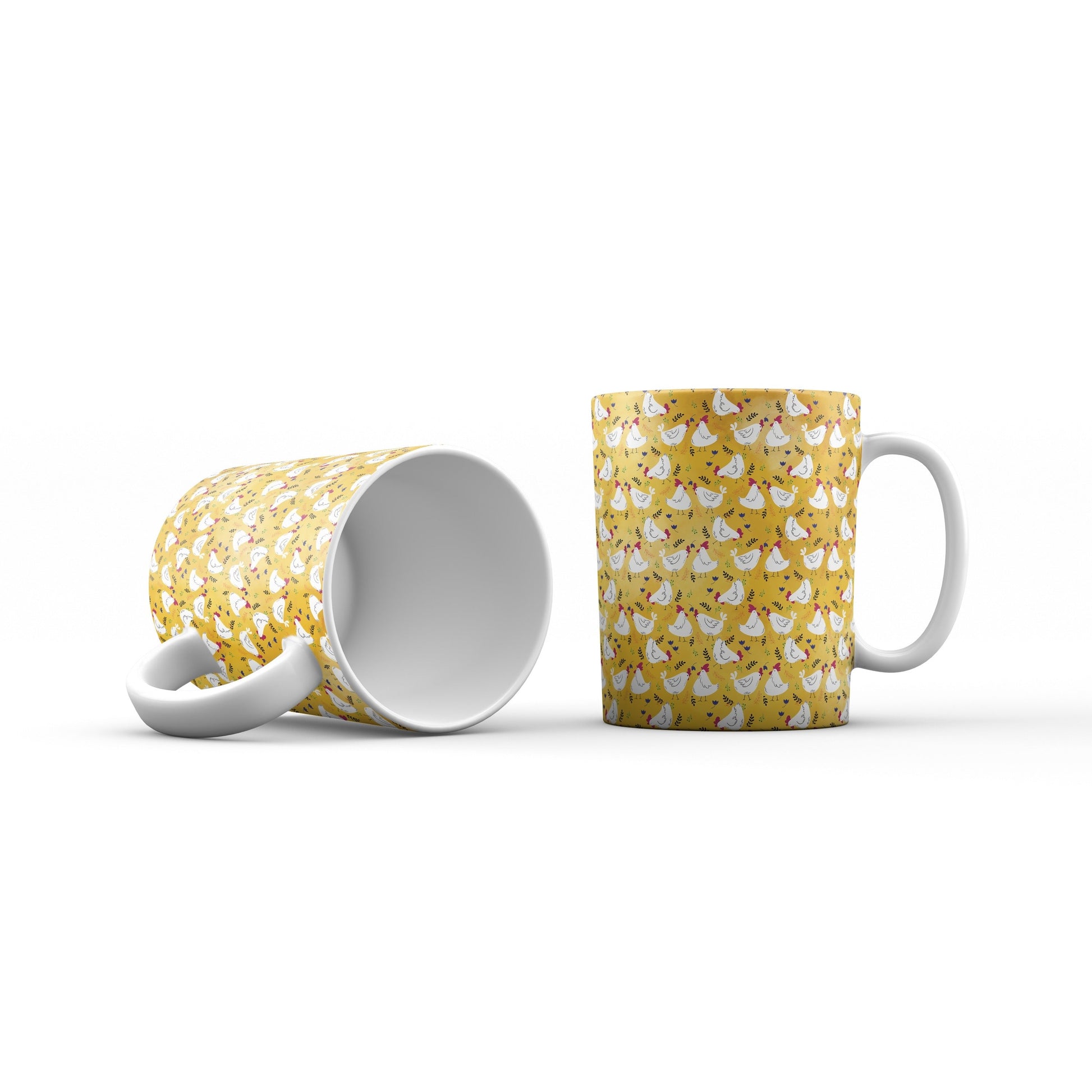 Flock Of Dreams – Set of 2 Kalamkari Mugs