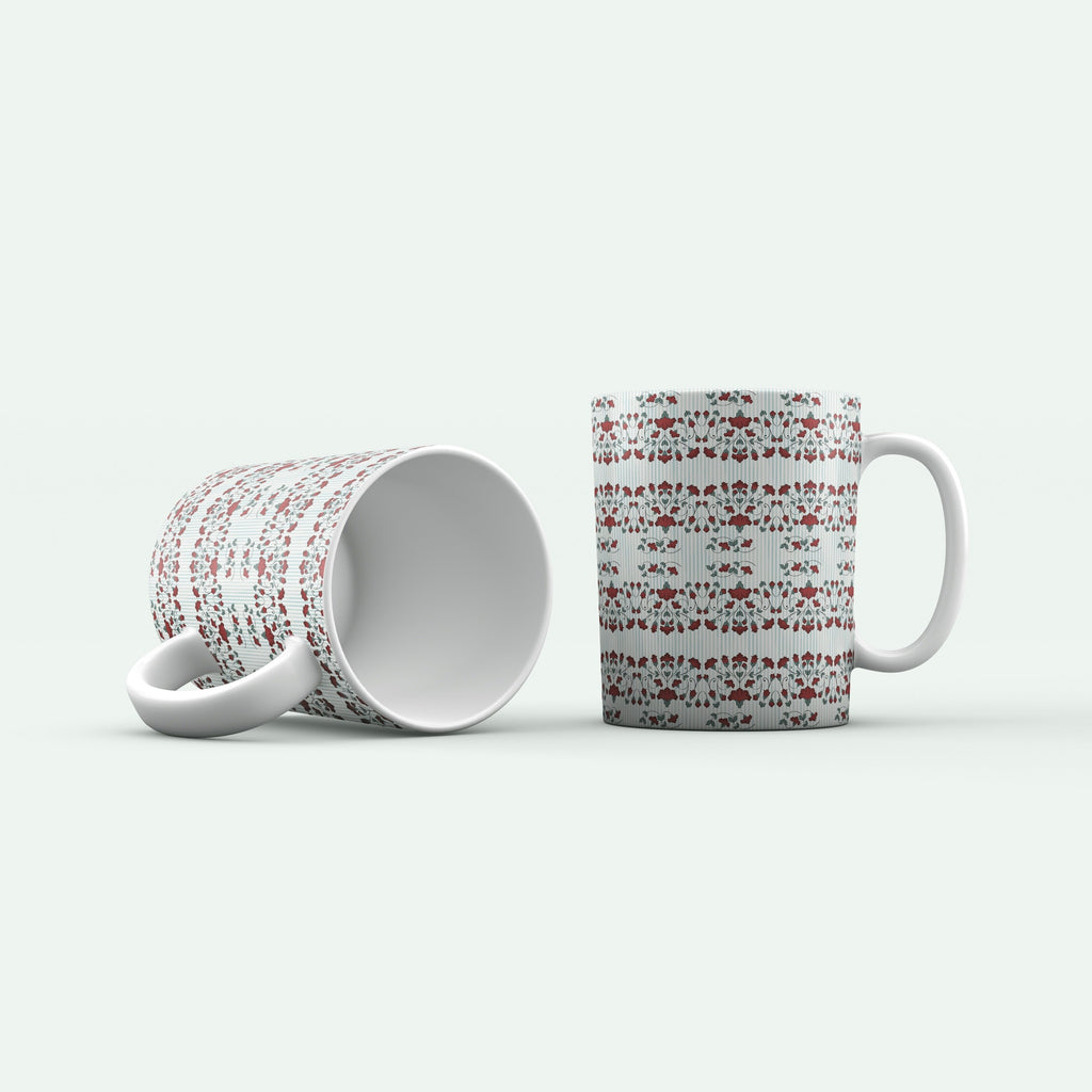 Organzaa  – Set of 2 Kalamkari Mugs