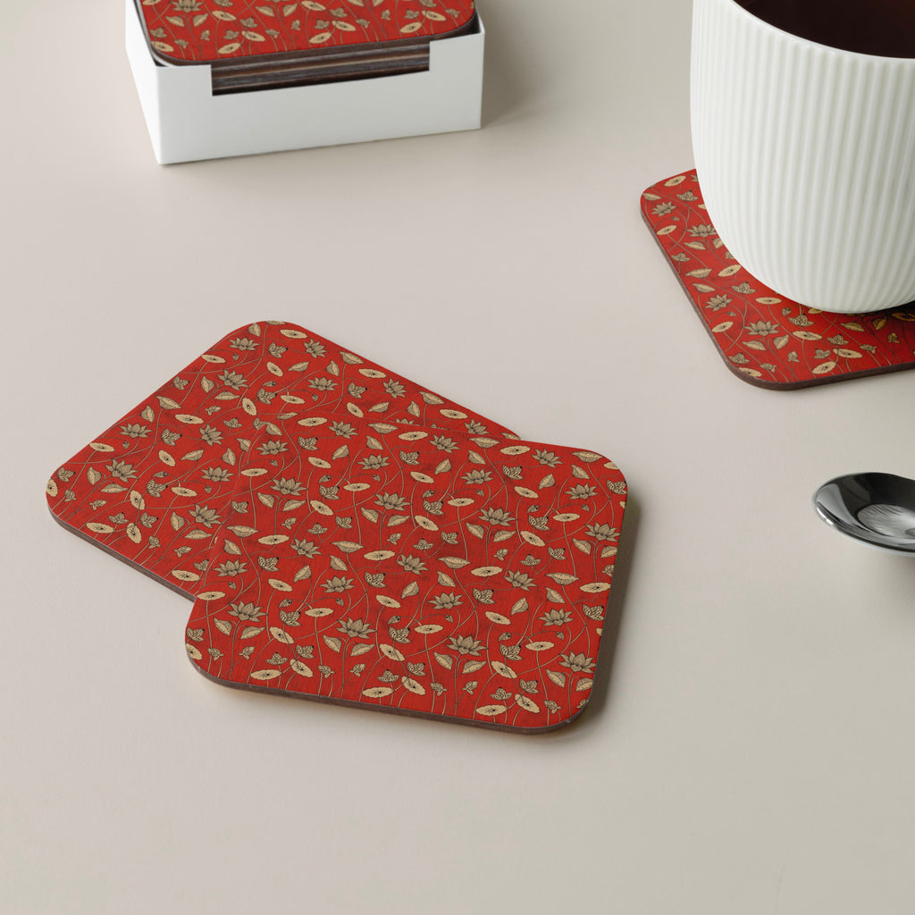 Scarlet Butta Coaster