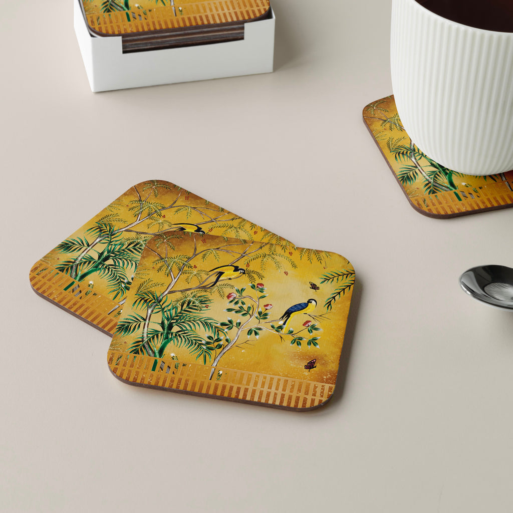 Golden Harmony Coaster