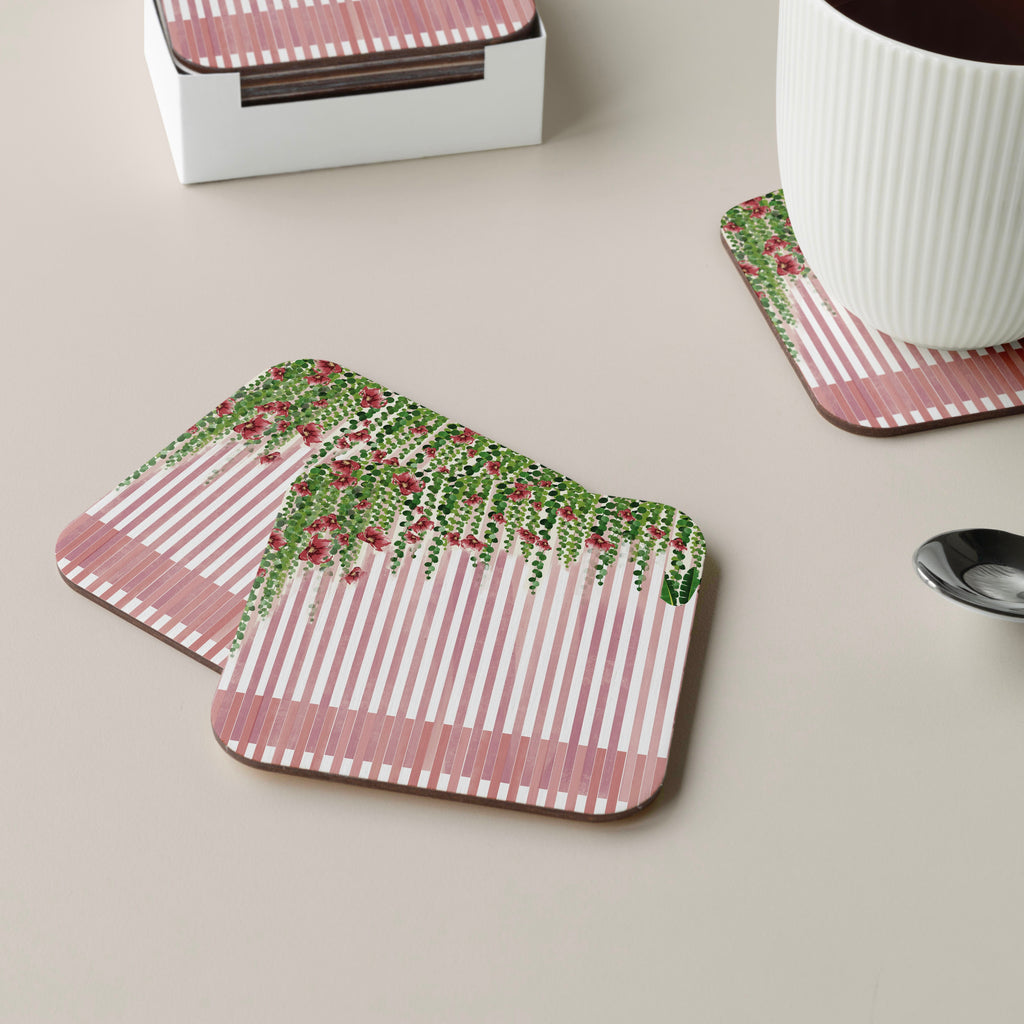 Cascade Of Blooms Coaster