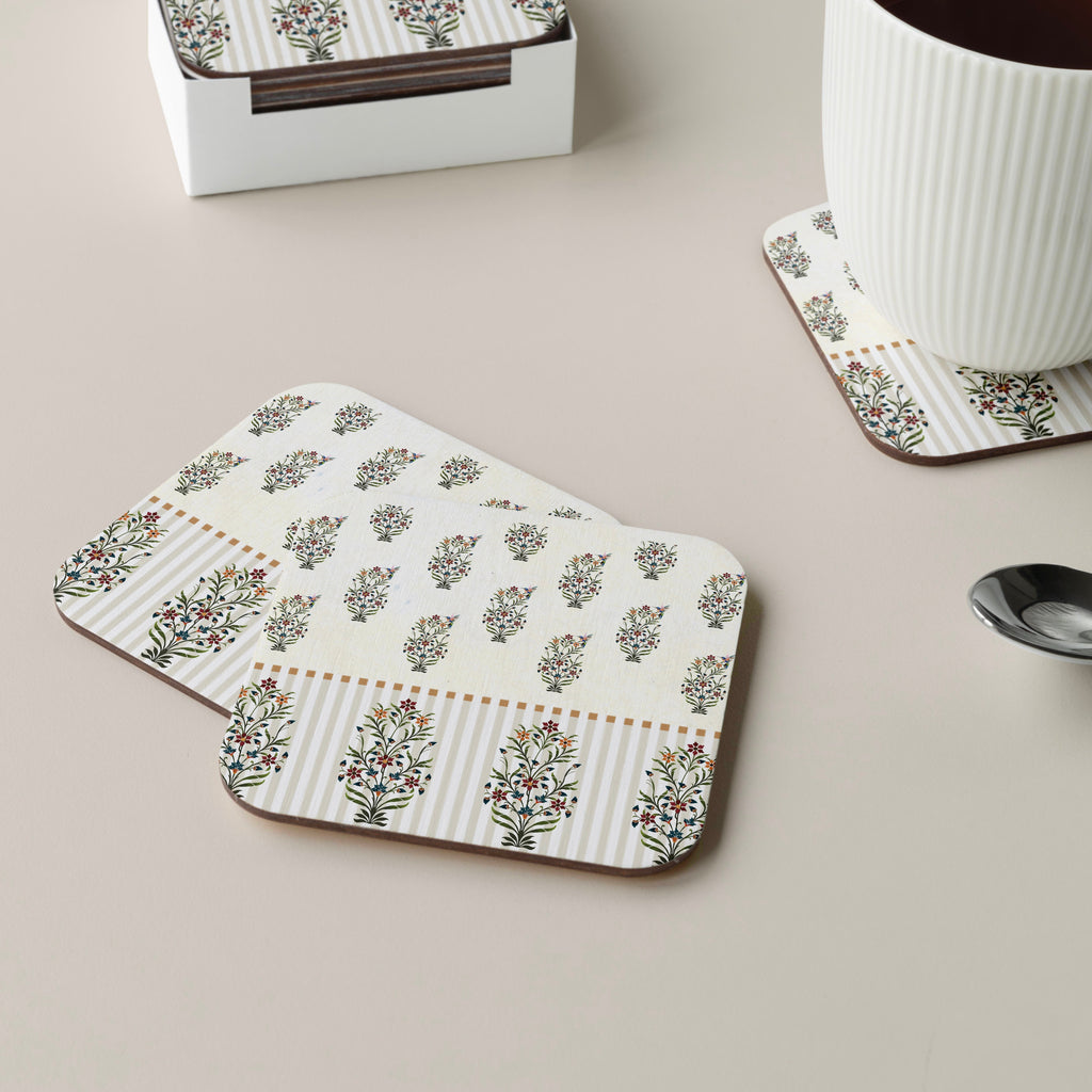 The Seamless Indian Motif Coaster