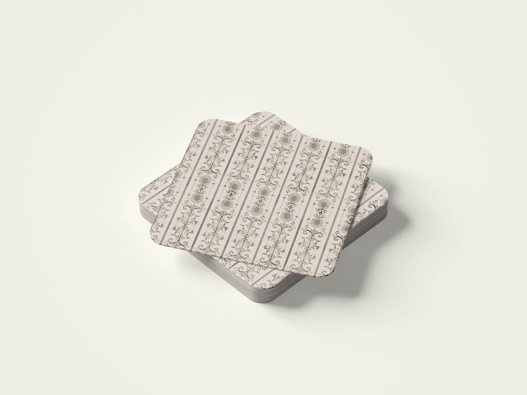 The Gray Grid Coaster