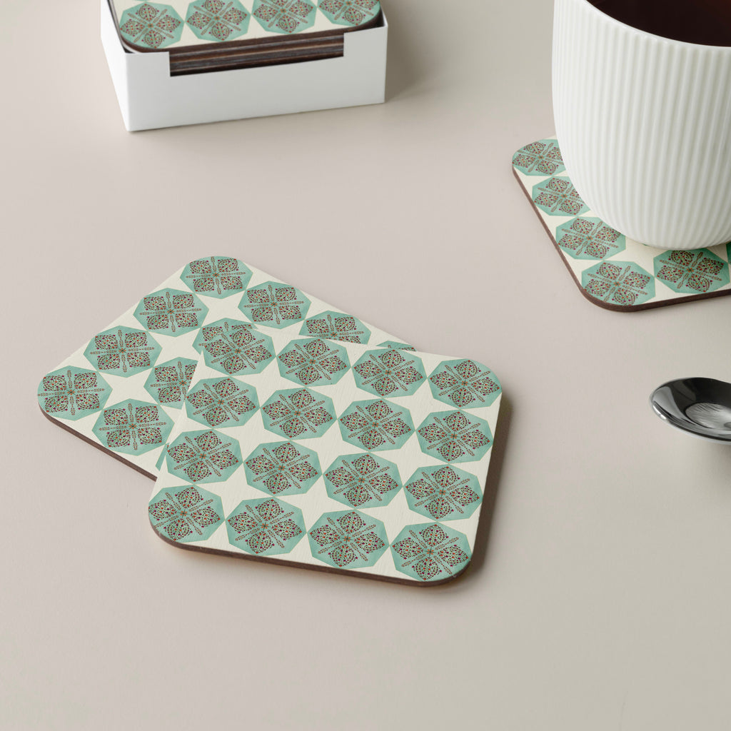 Rani Butta Quadrant Coaster