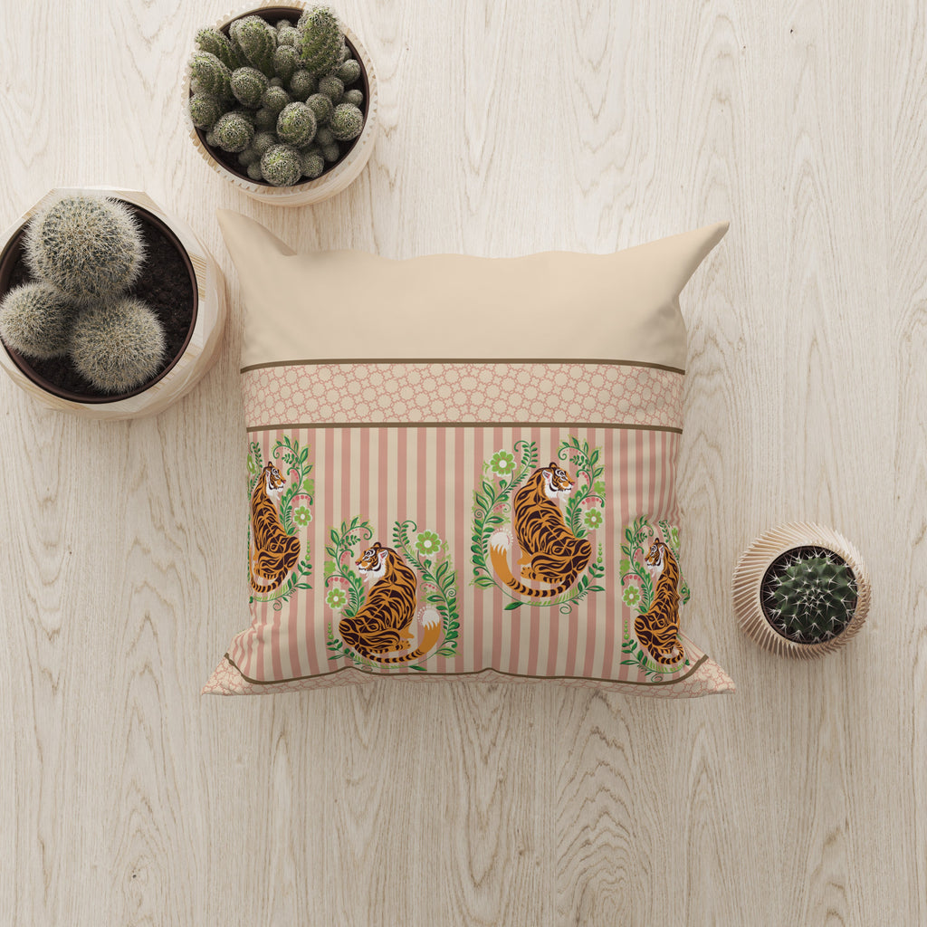 The Niemerah (border) Cushion Cover