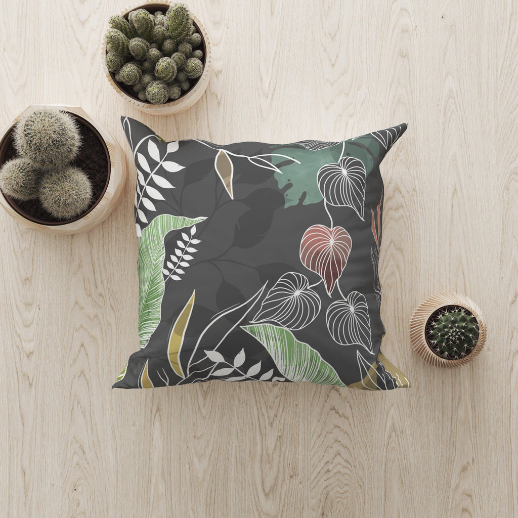 Night Bloom Cushion Cover
