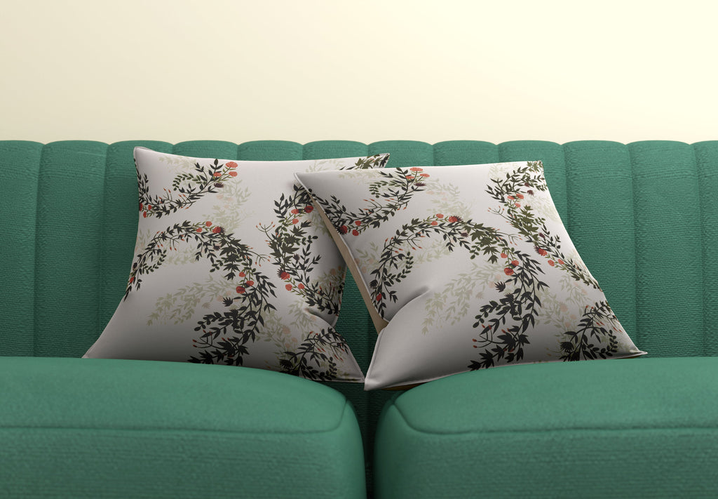 Floral Arabesque - set of 2 covers