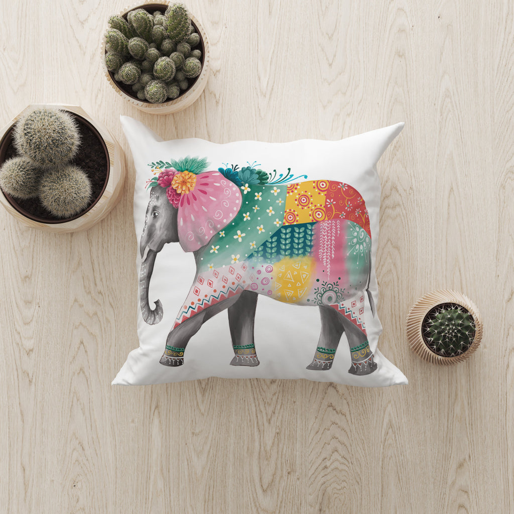 Aairathan (The carrier of Lord Indra) Cushion Cover