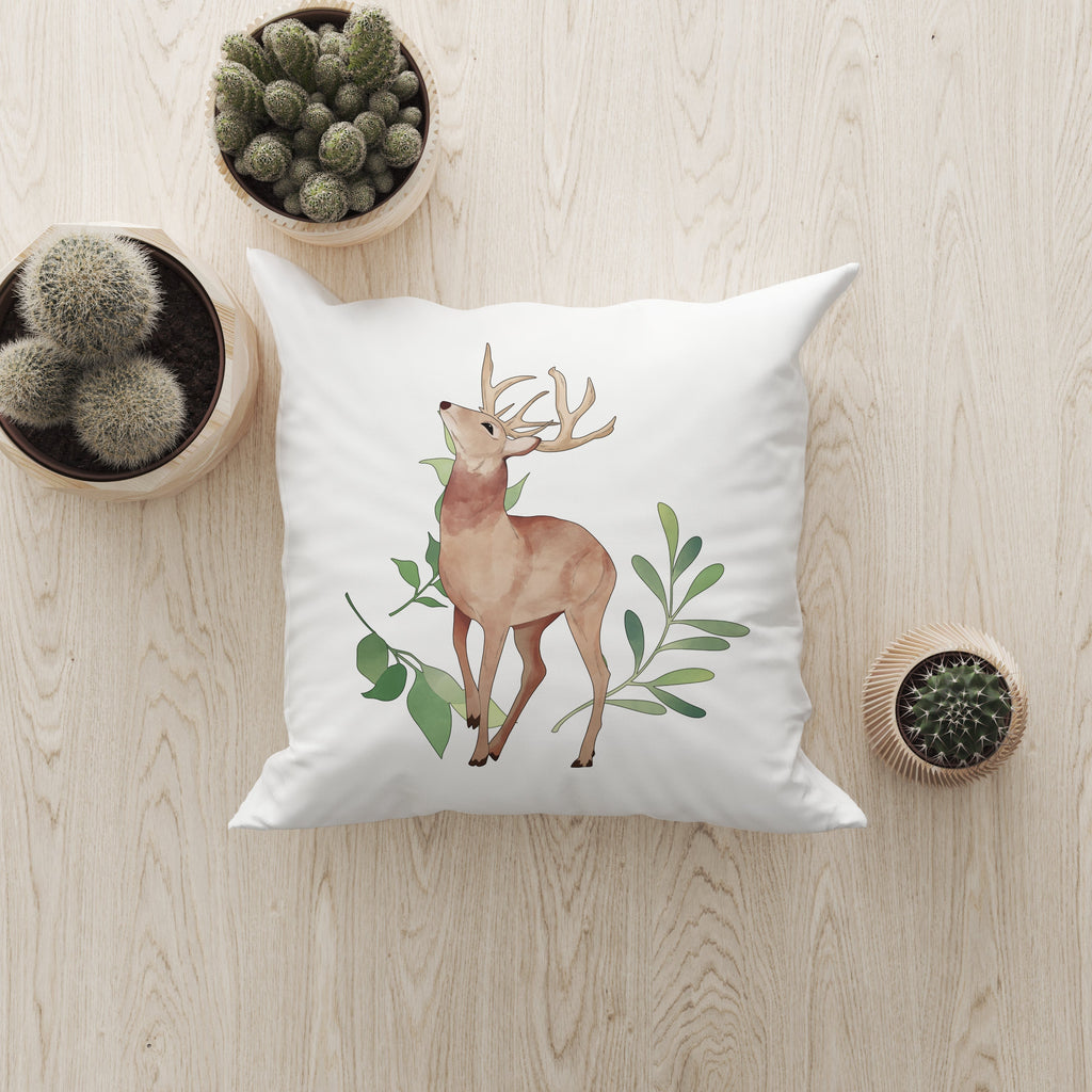 Sentinel Of The Forest Cushion Cover