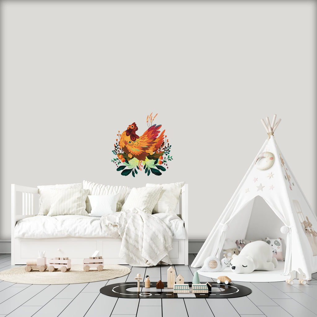 Pretty Little Hen Decal