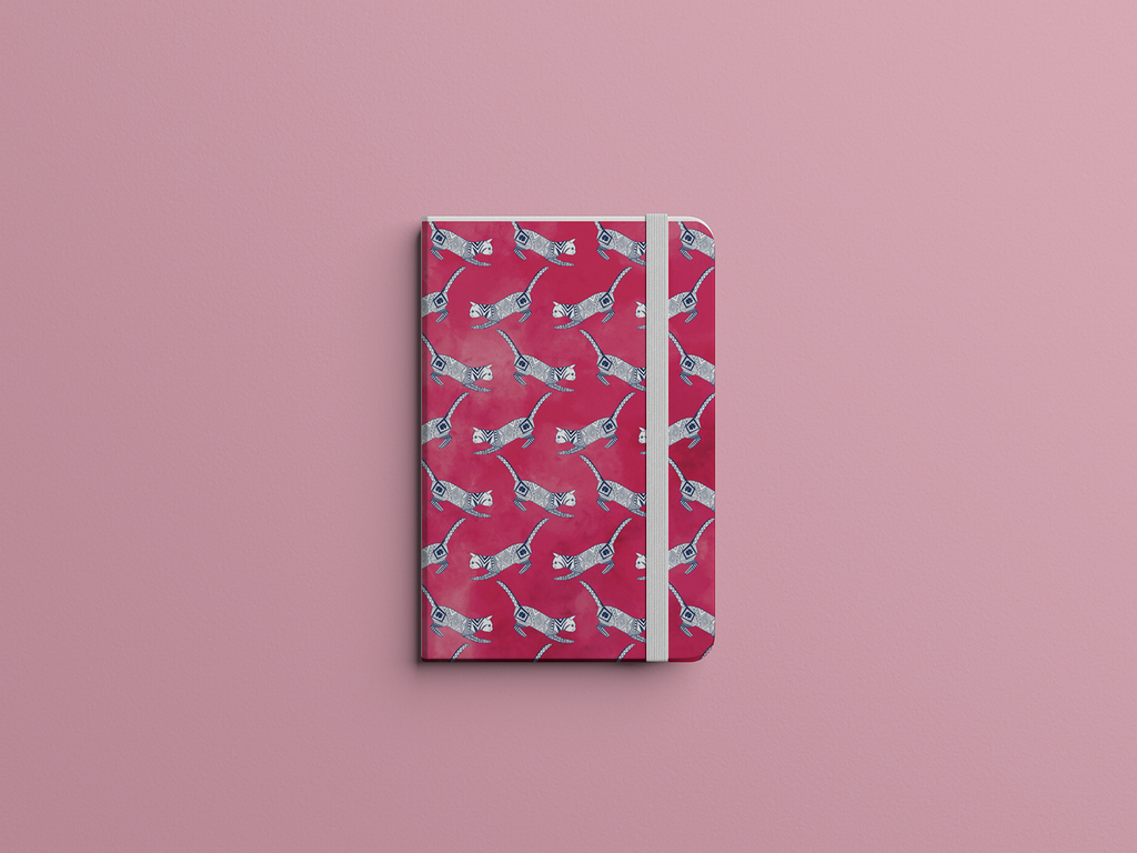 The pink cat Journal