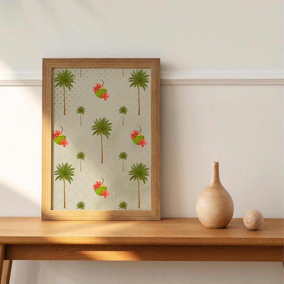 The summer breeze art frame