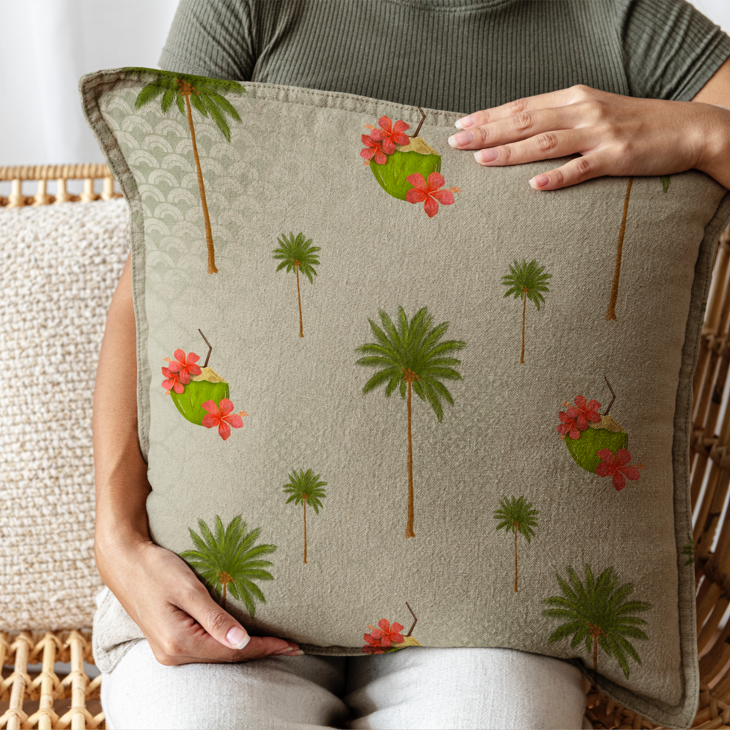 The summer breeze cushion