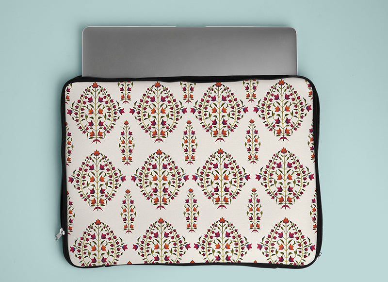 The Rani butta print laptop sleeves