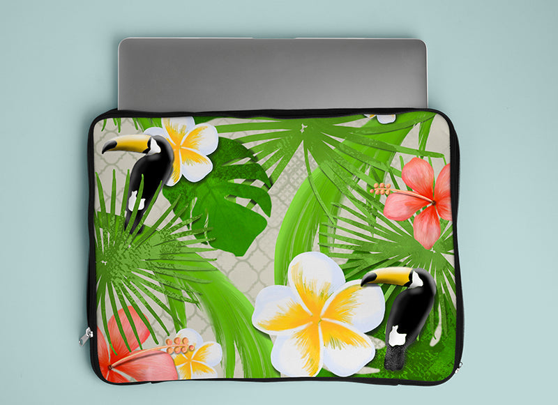 The Toucan tropica Laptop sleeves